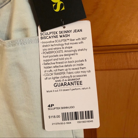 Light Blue Athleta Jeans - Picture 6 of 6
